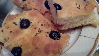 Рецепт Фокаччи с маслинами
