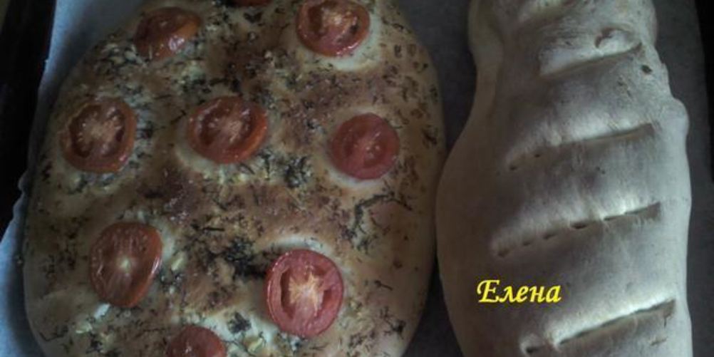 Как приготовить фокаччу с помидором и сыром