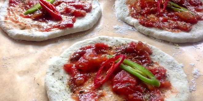 Рецепт фокаччи с томатами и базиликом