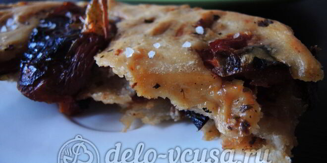 Рецепт фокаччи с вялеными помидорами