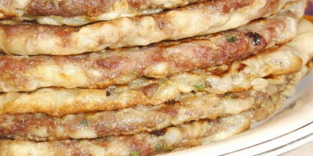 Как приготовить китайские лепешки с мясным фаршем