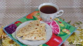 Рецепт Лепешки с картофельным пюре