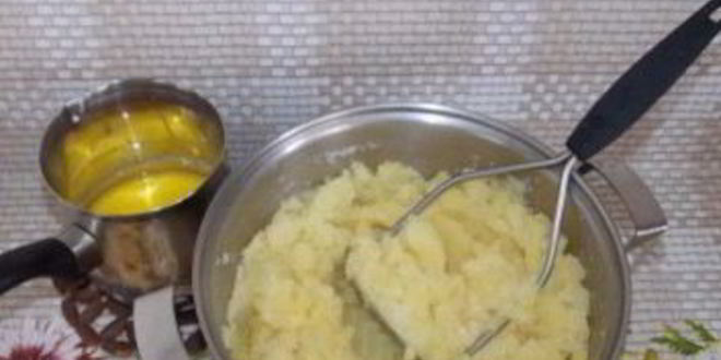 Рецепт лепешки с картофельным пюре