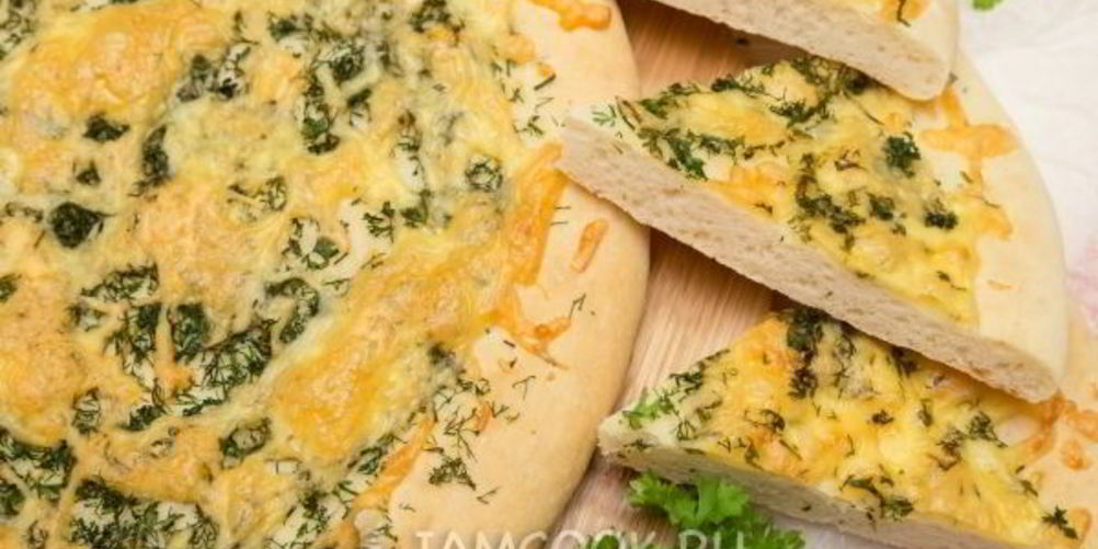 Как приготовить лепешку с сыром и зеленью