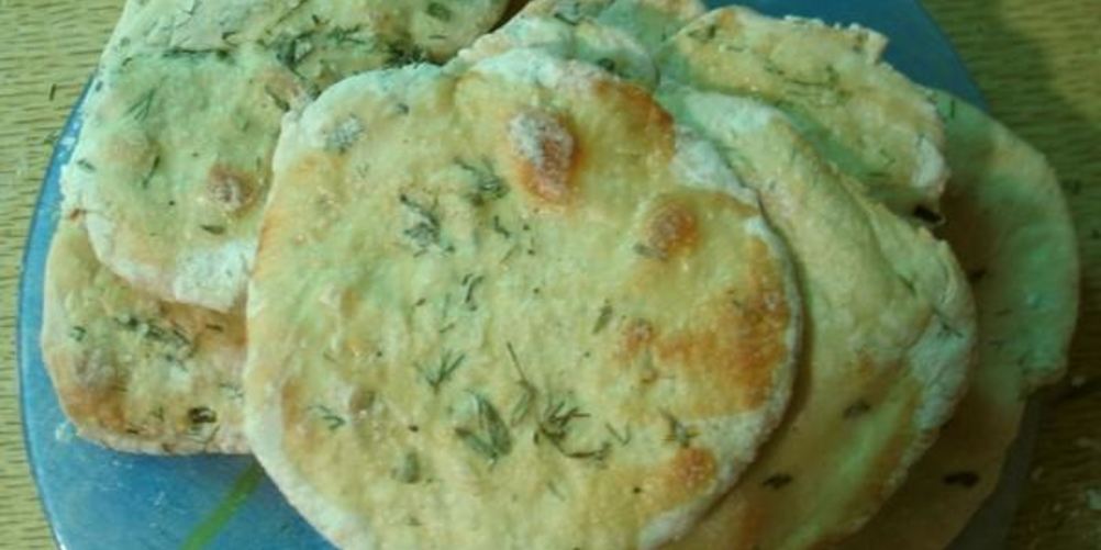 Как приготовить лепешку с травами