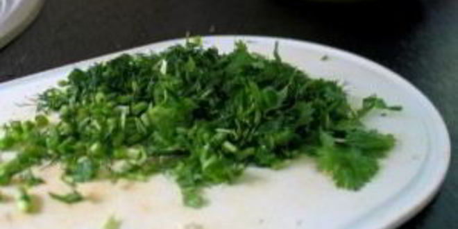 Рецепт лепешки с травами