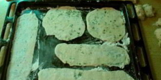 Рецепт лепешки с травами