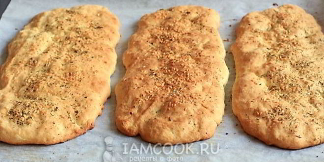 Рецепт лепешек на кефире в духовке