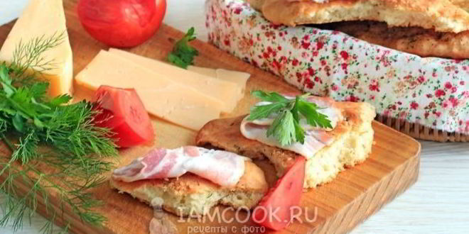 Рецепт лепешек на кефире в духовке