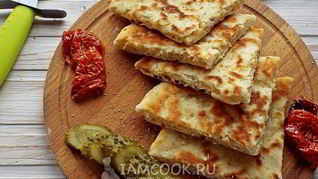 Рецепт Лепешек на ряженке на сковороде