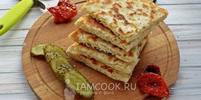 Рецепт лепешек на ряженке на сковороде