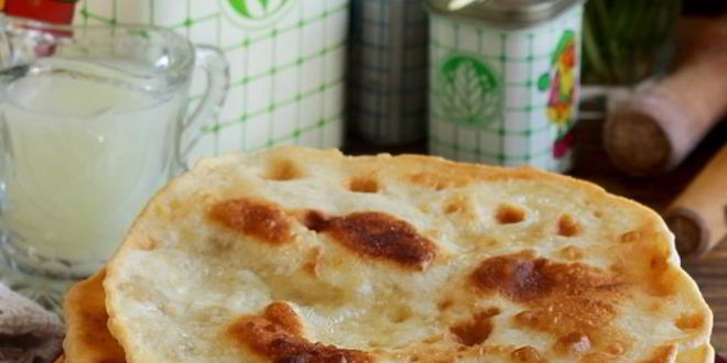 Рецепт лепешек на сыворотке на сковороде