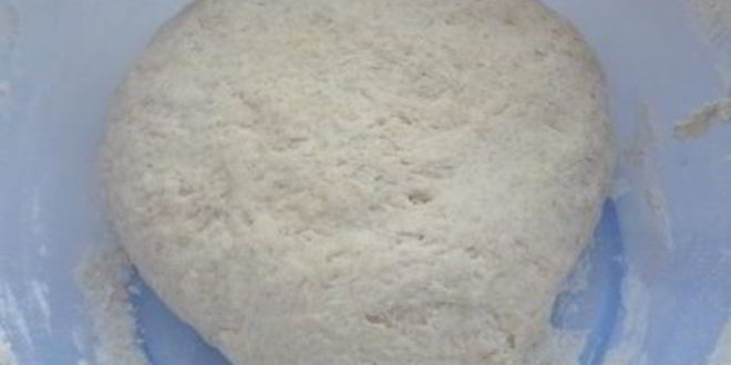 Рецепт лепешек с горохово-чесночной начинкой