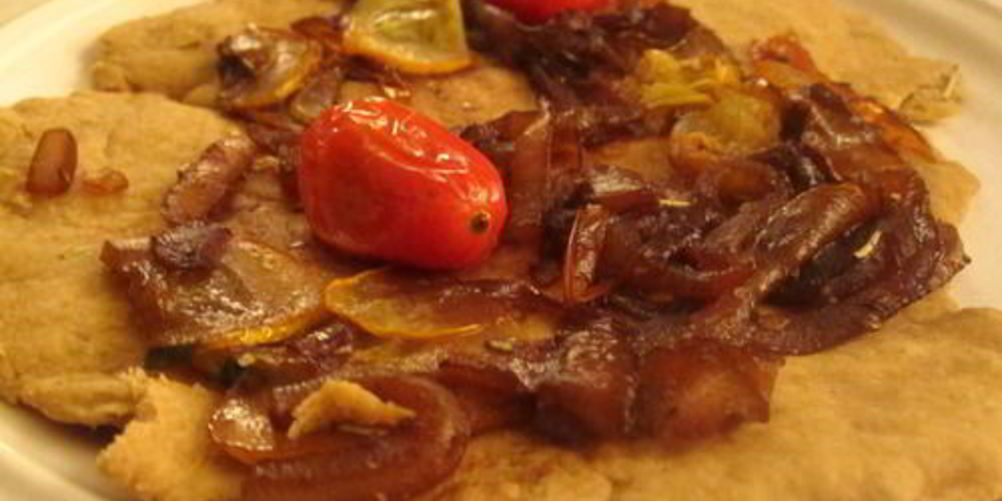 Как приготовить лепешки с кабачками с луком