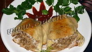 Рецепт Лепешек с курицей