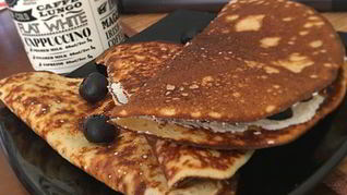 Рецепт Лепешек с рикоттой и голубикой