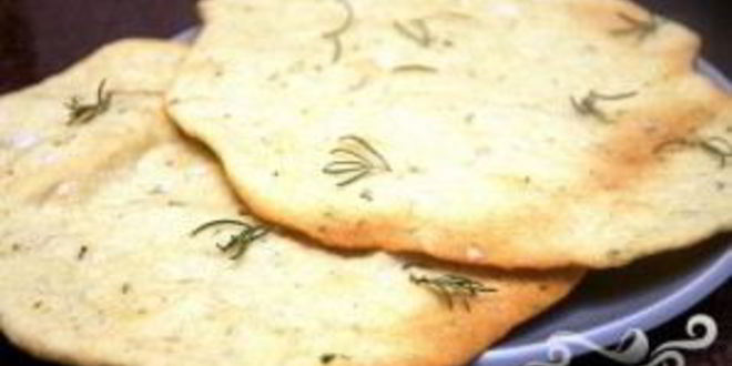 Рецепт лепешек с розмарином