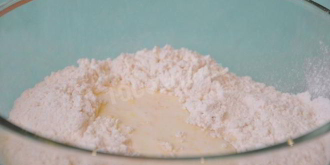 Рецепт лепешек с зеленым луком и моцареллой