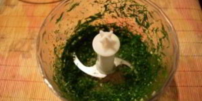 Рецепт лепешек с зеленью на сковороде