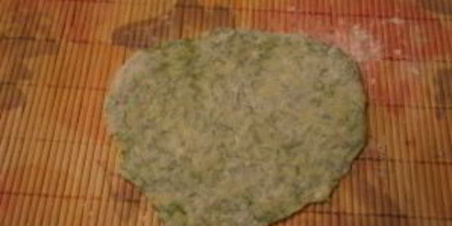 Рецепт лепешек с зеленью на сковороде