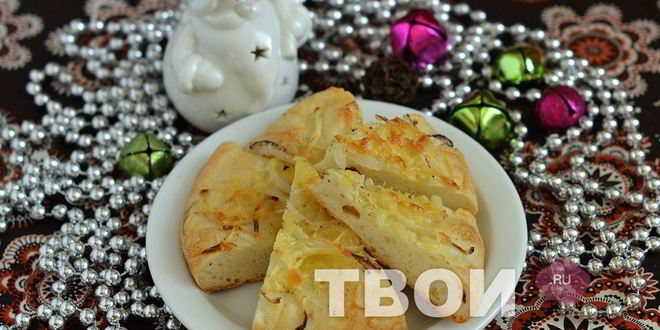 Рецепт луковой фокаччи