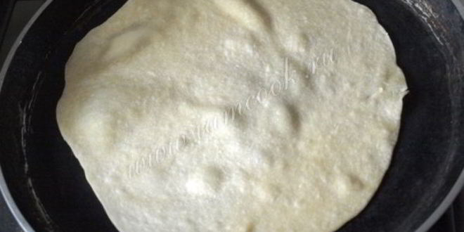 Рецепт мексиканской лепешки тортилья