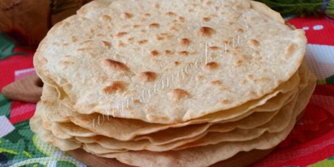 Рецепт мексиканской лепешки тортилья