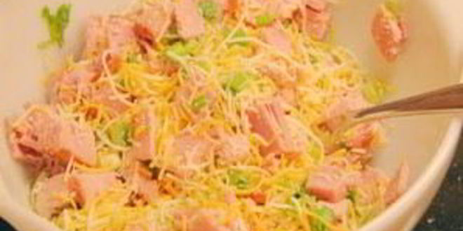 Рецепт питы с ветчиной