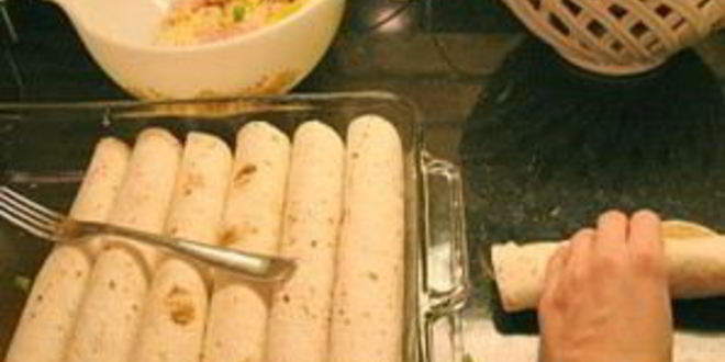 Рецепт питы с ветчиной