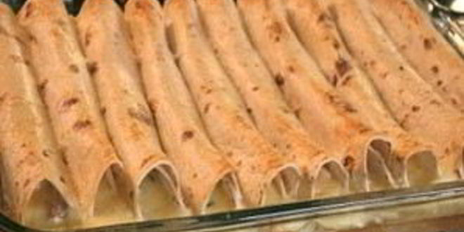 Рецепт питы с ветчиной