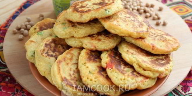 Рецепт пудл — индийских лепешек