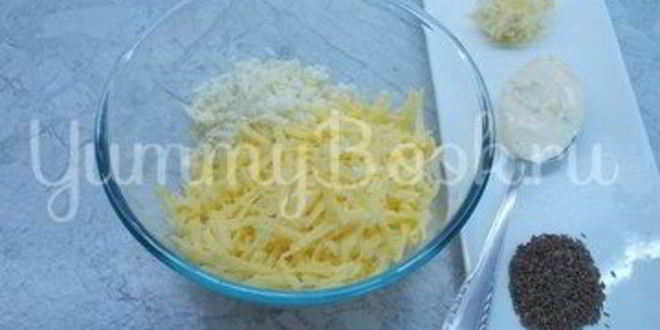 Рецепт сырной лепешки