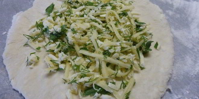 Рецепт сырных лепешек