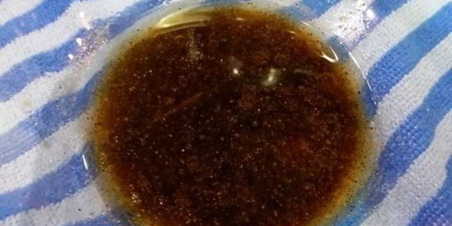 Рецепт цельнозерновой лепешки с тунцом, креветками и перечным соусом