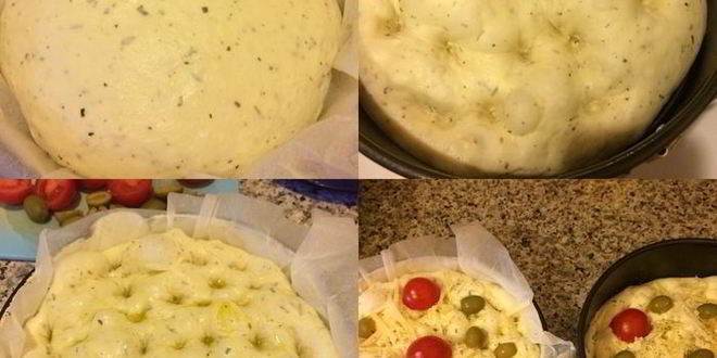Рецепт воскресной фокаччи