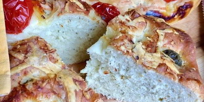 Рецепт воскресной фокаччи