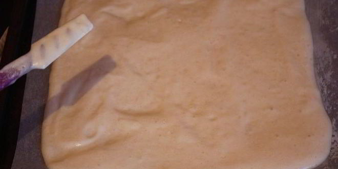 Рецепт лимонного рулета