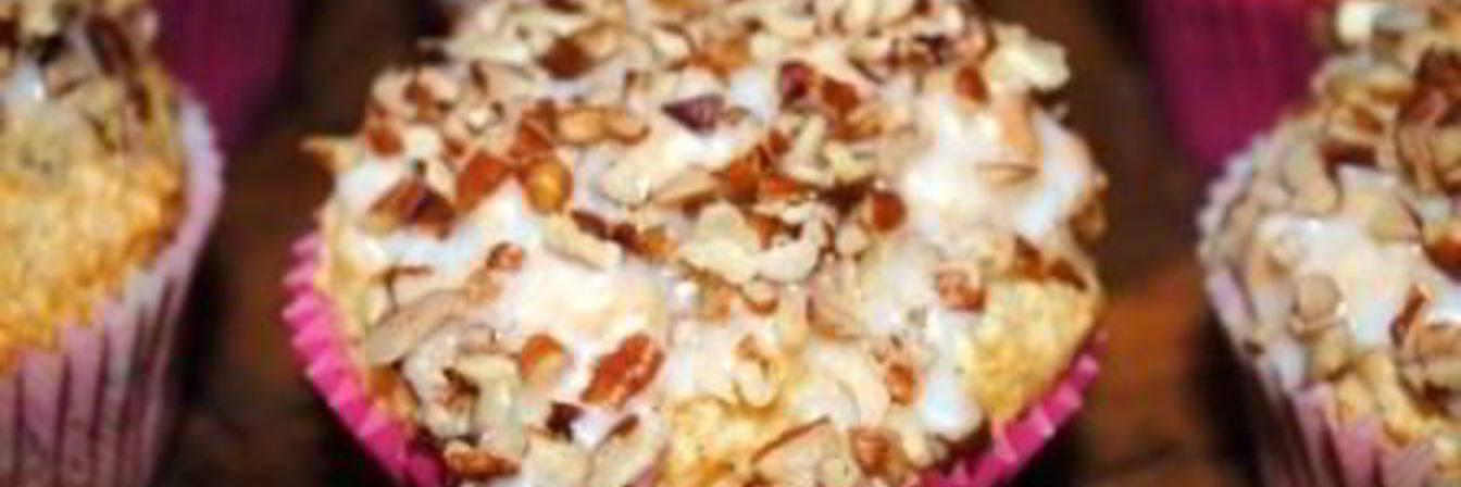 Рецепт Банановых маффинов с орехами