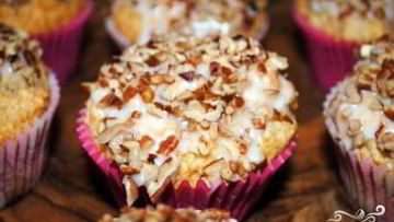 Рецепт Банановых маффинов с орехами