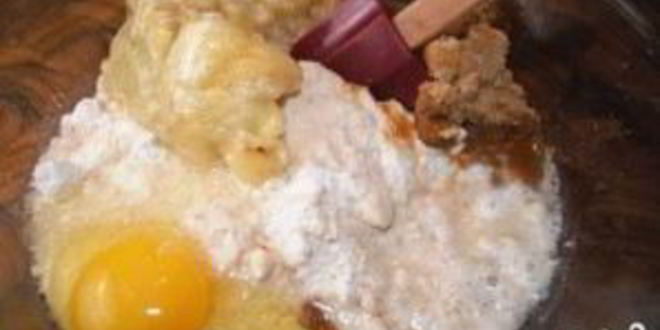 Рецепт банановых маффинов с орехами