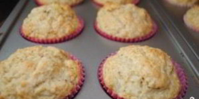 Рецепт банановых маффинов с орехами