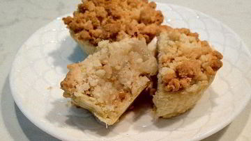 Рецепт Грушевых крамбл-маффины