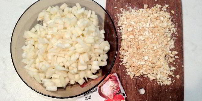 Рецепт грушевых крамбл-маффины