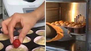 Рецепт Клубничных маффинов