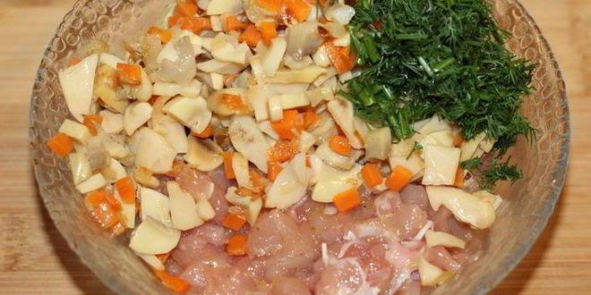 Рецепт куриных маффинов