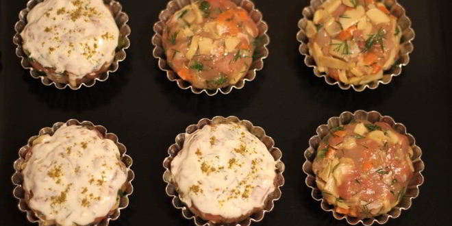 Рецепт куриных маффинов