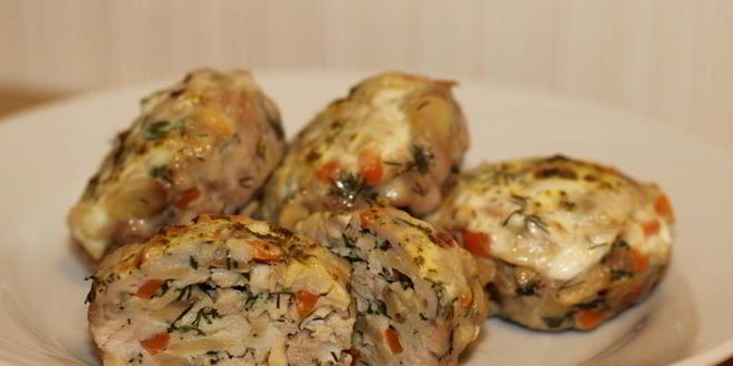 Рецепт куриных маффинов