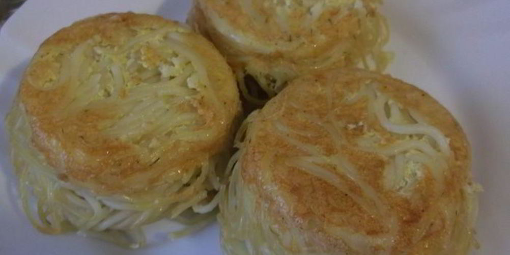 Как приготовить маффинов из спагетти