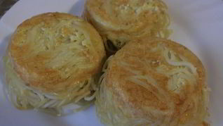 Рецепт Маффинов из спагетти