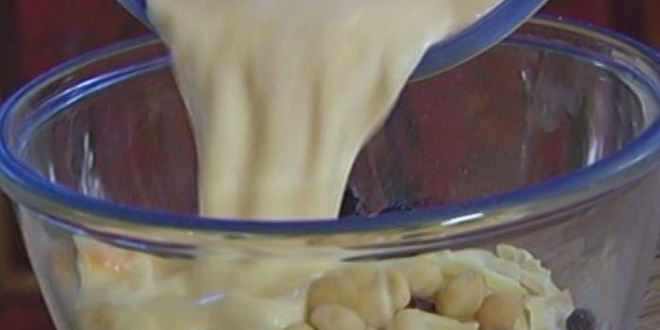 Рецепт маффинов с белым шоколадом, макадамией и вишней